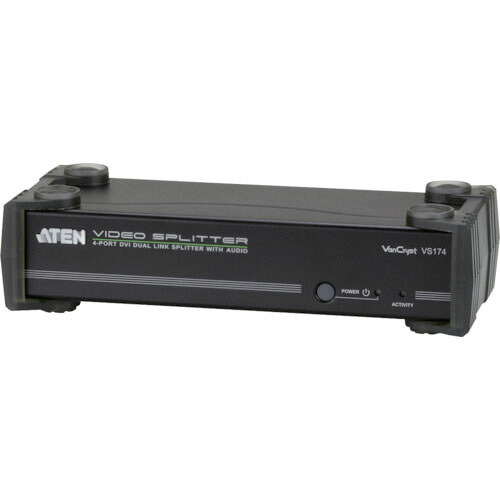 ATEN ( ATEN ) 映像媒体分かちあう器 DVI / 1インプット / 4最終生産物 / デュアル繋がり相応う ( VS174 ) 【製造業者取寄】