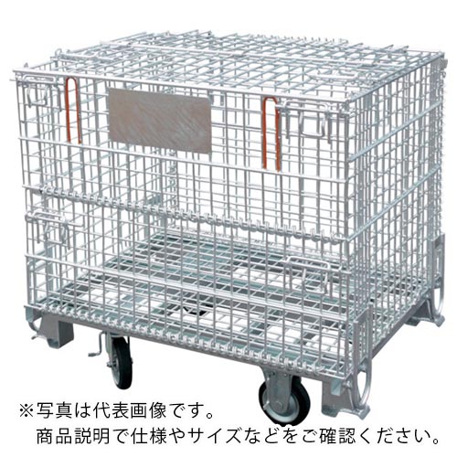 １２３ ( 伊藤製造所 ) 吊上げ式かご型調色板 L型フタ付キャスター付 ( PM-LPT2C ) (株)伊藤製造所 【製造業者取寄】 その他-花・ガーデン・DIY-DIY・工具