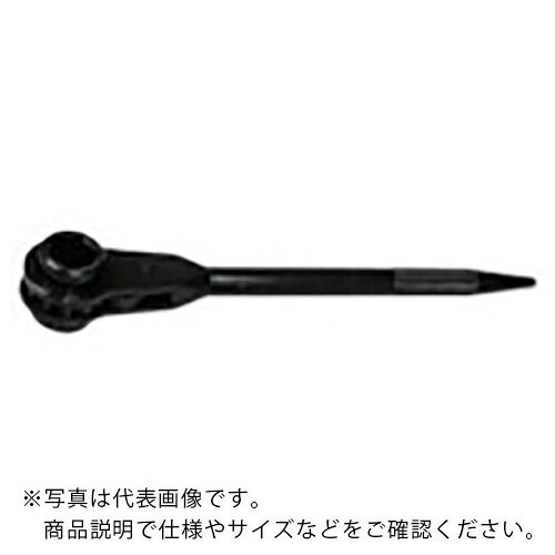 【SALE必要経費】ASH ( 旭金属元素製作 ) 豪然たる型片口ラチェットスパナ80粍 ( KS0080 ) 旭金属元素製作(株)