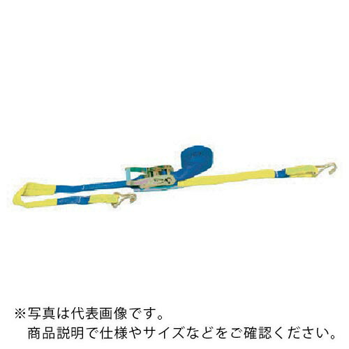 HHH ( スリーエッチ ) ベルト荷締機 50巾ベルト J金具+ループ500kg ( PB50JP ) (株)スリーエッチ 【メーカー取寄】