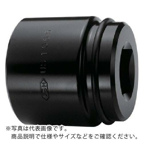 ASH ( 旭金属工業 ) インパクトレンチ用ソケット38.1□×55mm ( US1055 ) 旭金属工業(株) 【メーカー取寄】
