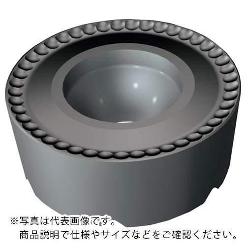 サンドビック コロターン107 旋削用レール付きポジチップ(130) 1105 ( RCMT 10 T3 MP-H7 1105 (130) ) 【10個セット】