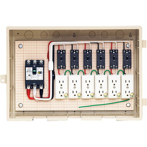 未来 ( 未来工業 ) 屋外電力用仮設ボックス ( C15-6C4 ) 未来工業(株) 【メーカー取寄】