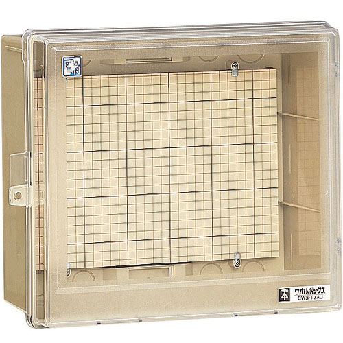 楽天市場】未来工業 CWB-2AOJ ウオルボックス（透明蓋）【取寄