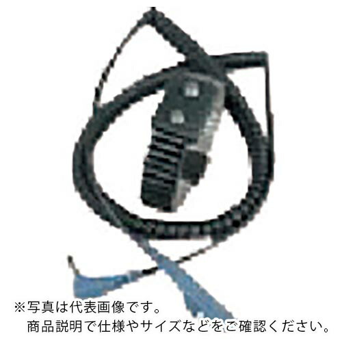 DESCO リストストラップ、2線方式、伸縮金属バンド 4mm x 2、コード長さ 1.83 m、Mサイズ ( 19858 ) 【メーカー取寄】 の商品写真