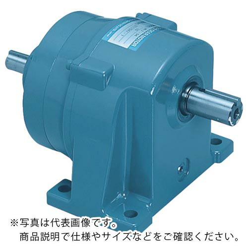 シグマー ( シグマー技研 ) 平行軸両軸形0.2Kw脚取付形減速機 減速比1/100 ( WL2-02-100 ) シグマー技研(株) 【メーカー取寄】