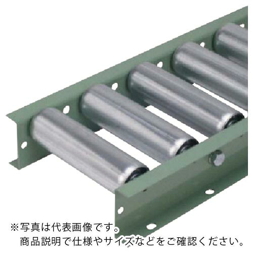 タイヨー ( 太陽工業 ) φ60.5(2.3)スチールローラコンベヤ 機長2000mm 肉厚2.3mm ( F6023-400-75-2000 ) 太陽工業(株) 【メーカー取寄】