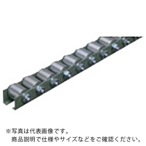 タイヨー ( 太陽工業 ) φ25×W23厄介なもの重用減ずるホイールコンベヤ ( TW-2523KL-P35-1000L ) 【製造業者取寄】