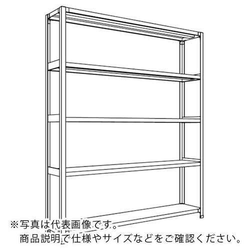 NF ( 日本ファイリング ) 軽さ開放的棚 中棚ボルトレスタイプW1500D300H1800F5 ( 天使の都市65K-15 ) 日本ファイリング(株) 【製造業者取寄】 その他-DIY・工具