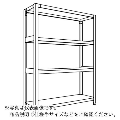 NF ( 日本ファイリング ) 軽量開放棚 中棚ボルトレスタイプW1800D300H1200F5 ( LA46K-15 ) 日本ファイリング(株) 【メーカー取寄】