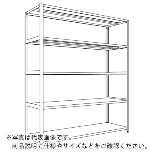 【SALE必要経費】NF ( 日本ファイリング ) 軽さ開放的棚 中棚ボルトレスタイプW1800D600H2100F5 ( 天使の都市76L-15 ) 日本ファイリング(株)