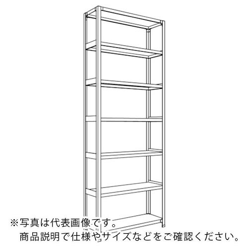 【SALE必要経費】NF ( 日本ファイリング ) 軽さ開放的棚 中棚ボルトレスタイプW900D300H2400F7 ( 天使の都市83K17 ) 日本ファイリング(株)