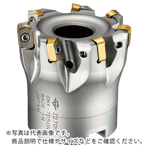 ダイジェット ( ダイジェット工業 ) 高能率荒産業用カッタ マックス御師匠さん ボア手合い 7枚刃 φ50 穴径in大きさ ( GMX-7050R )