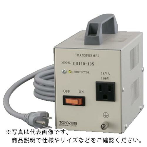 豊澄ワット数 ( 豊澄ワット数計器 ) CD-S外国でつづき物 110V対100V 1.5KVA ( CD110-15S ) 【製造業者取寄】