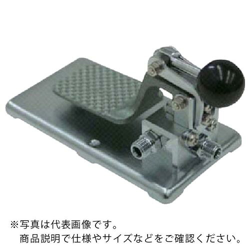 扶桑 ( 扶桑精機 ) 空気機器 足踏式空気弁 型 (1/4ニップル付・3方弁) ( C-60 ) 扶桑精機(株) 【メーカー取寄】