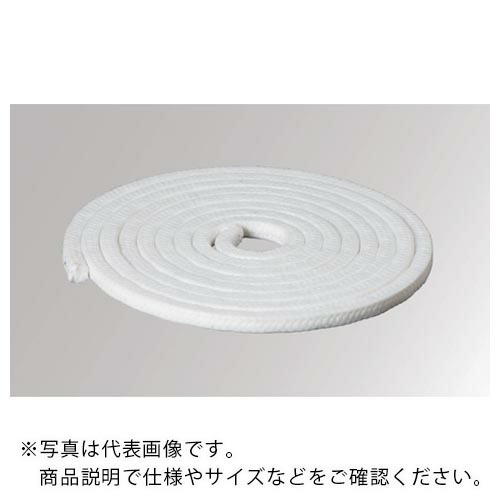 Matex ( ジャパンマテックス ) ケミカル用グランドパッキン(白) 幅23.8mm×長さ3m×高さ23.8mm ( 6500-23.8-3M ) ジャパンマテックス(株) 【メーカー取寄】