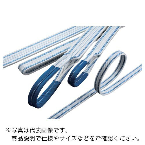ロックスリング ( 明大 ) エステル B-1 100mm×9.0m(両端目玉形) ( B-1 100X9.0 ) 【製造会社取寄】