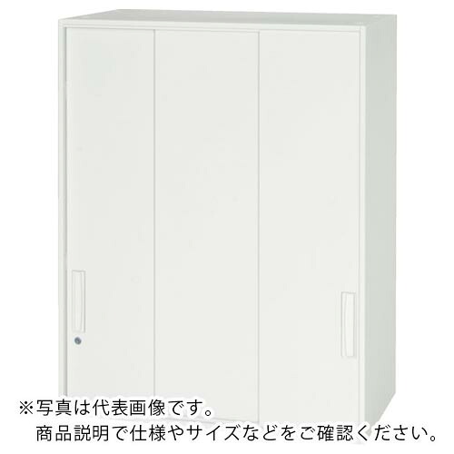 DAISHIN ( ダイシン工業 ) 壁面収納庫 3枚引戸型 上置き専用W800 ホワイト ( V840-10TS ) ダイシン工業(株) 【メーカー取寄】