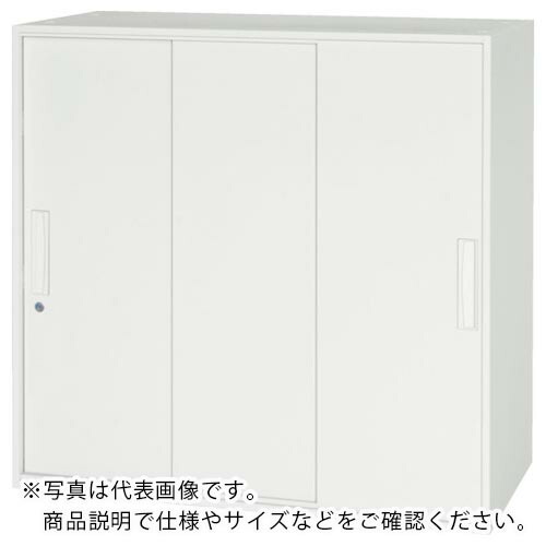 DAISHIN ( ダイシン工業 ) 壁面収納庫 3枚引戸型 上下兼用D400 ホワイト ( V940-09TS ) ダイシン工業(株) 【メーカー取寄】