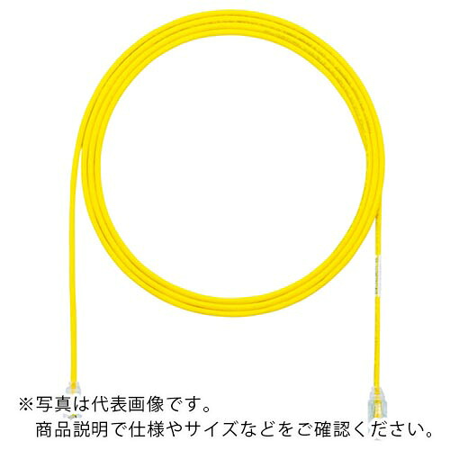 PANDUIT ( パンドウイット ) 種族6細径パッチコード 30m 黄 ( UTP28SP30MYL ) 【10本仕かける】