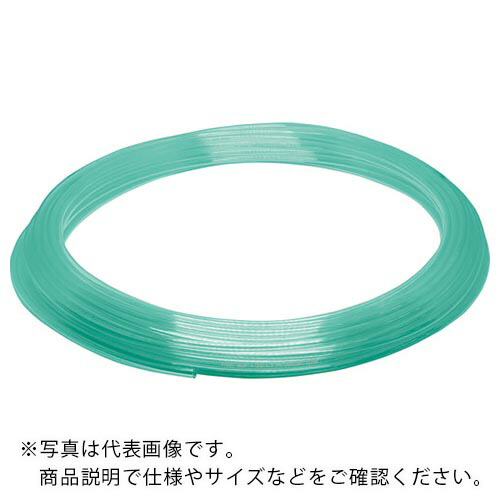 PISCO ( 日本ピスコ ) ソフトポリウレタンチューブ 読みやすい緑であること 6×4 100M ( UC0640-100-CG )