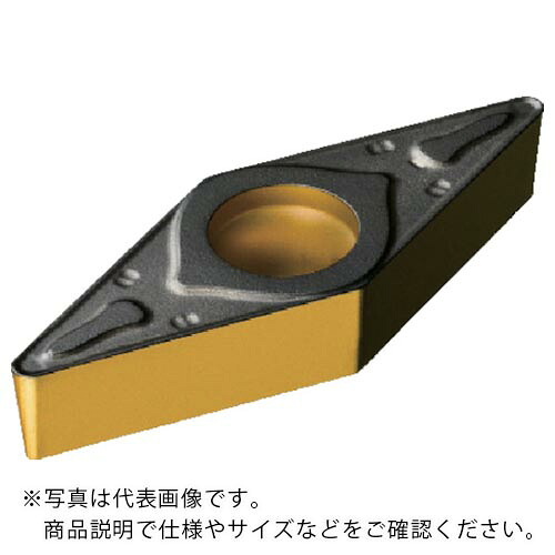 SANDVIK ( サンドビック ) コロターン107 旋削用ポジチップ(122) 4335 ( VBMT 16 04 12-PR 4335 (122) ) 【10個セット】