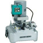 RIKEN ( 理研機器 ) ポンプ式油圧ジャッキ 電動ポンプ 容量4.5L SMV-43(手動弁複動式) ( MP-4C ) 理研機器(株) 【メーカー取寄】