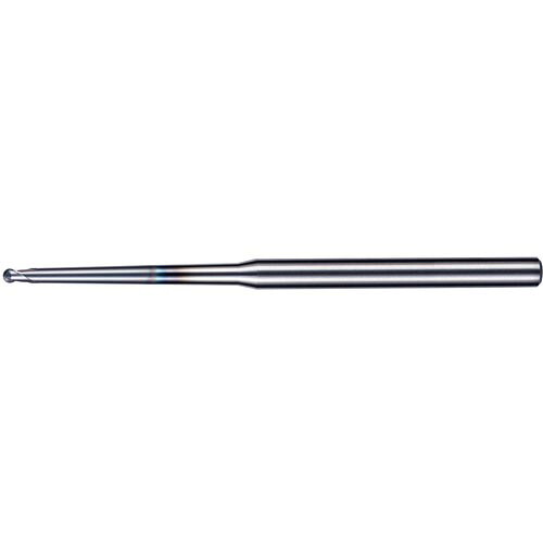 NS ( 日進工具 ) 無限コーティングプレミアムロングテーパーネック2枚刃ボールエンドミル ( MRBTNH230 R0.05X3 X0.5 ) 日進工具(株) 【メーカー取寄】