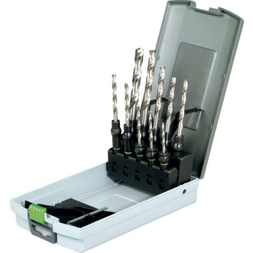 FESTOOL ( ハーフェレジャパン ) ドリルビットケース(3-10mm 10本) Twist dril(495128) ( 00523543 ) (株)ハーフェレジャパン 【メーカー取寄】