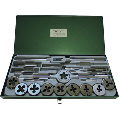 ライト ( ライト精機 ) タップダイスセット ( M-13 ) ライト精機(株) 【メーカー取寄】