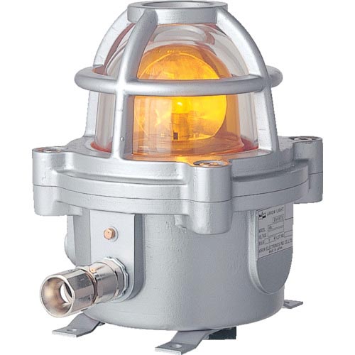シュナイダー 箭続きもの 黄 φ215 防爆回転灯 100V ( ABL-100Y ) 【製造業者取寄】