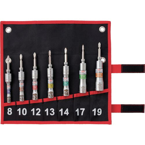 TONE ソケットビット(電動工具用) 差替式ユニバーサルビットソケットセット 差込角6.35mm ( 2BNU700 )