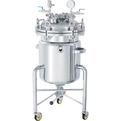 MONOVATE SUSジャケット型フランジオープン加圧容器 脚付 加圧ユニット 50L ( PCN-O-J-L-50-UT ) MONOVATE(株) 【メーカー取寄】