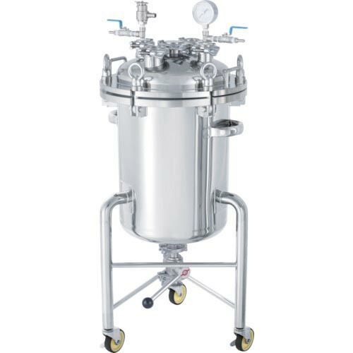 MONOVATE SUSフランジオープン加圧容器 脚付 加圧ユニット 200L ( PCN-O-L-200-UT ) MONOVATE(株) 【メーカー取寄】