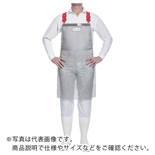 EUROFLEX ( Heilemann ) 突き刺し防止・耐切創ステンレスクサリエプロン 85X55cm ( EFL8555 )
