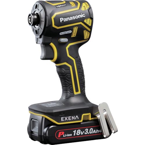 EXENA ( パナソニックエレクトリックワークス ) 充電インパクトドライバー 18V3.0Ah電池セット品 黄 ( EZ1PD1N18D-Y )|Orange Tool Tokiwa