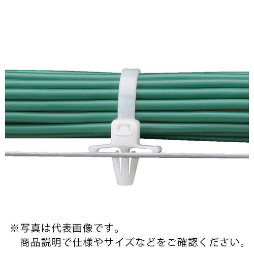 PANDUIT ( パンドウイット ) 押し込みタイプナイロン結束バンドナチュラル 幅4.8×長さ198(500本入) ( PLWP2S-D )