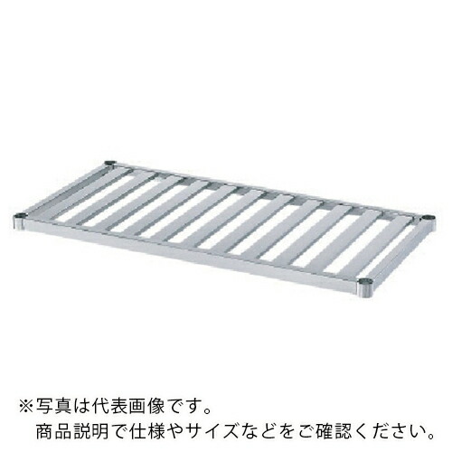 シンコー ステンレス作業台用スノコ棚 間口738×奥行438×高さ40 ( S-7545 )