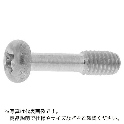 SUNCO ( サンコーインダストリー ) 三価ホワイト(+)ナベ脱落防止ビス 5×25×5 (500本入) ( 00-00-J050-0050X0250-03 )