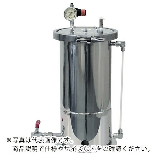 ユニコントロールズ ステンレス加圧容器 容量3L ( TB3N-TSK ) ユニコントロールズ(株) 【メーカー取寄】