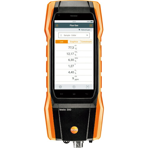 TESTO ( テストー ) スマート排ガス計 ｔｅｓｔｏ ３００ Ｏ２，ＣＯセット ( TESTO300O2COSET )