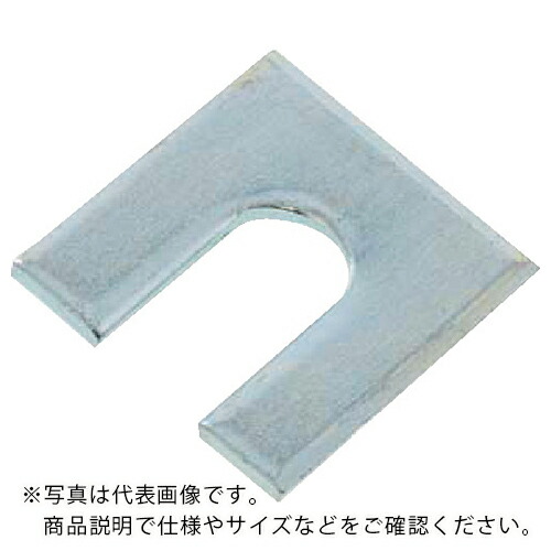SUNCO ( サンコーインダストリー ) ドブ U字(角ワッシャー (3/4) M20X62X6.0 (30個入) ( W0-00-0502-0200-0000-12 )