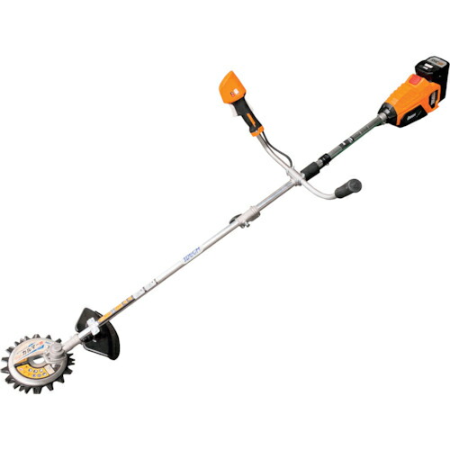 IDECH ( アイデック ) 58VLi-ionバッテリー回転ハサミ刈払機 スーパーカルマーelex 両手ハンドル 2.0Ahバッテリー ( BBH800CU-201 )