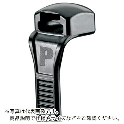 【SALE必要経費】PANDUIT ( パンドウイット ) ナイロン一緒になるダンス楽隊 コンタータイ 耐熱性印字機 黒 2.5×104×1.0 1袋1000本入 ( CBR1M-M30 )