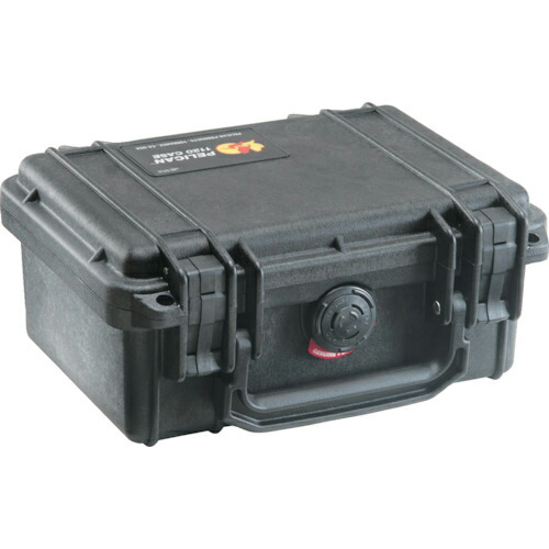 【SALE通貨価値】PELICAN スモール入れもの 1120 黒(質問用紙なし) 214×172×98 ( 1120-001-110 )