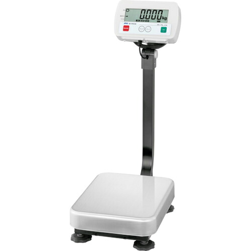 A＆D ( エー・アンド・デイ ) 防塵・防水デジタル台はかり SEシリーズ(一体型・ポール付) ひょう量30kg 最小表示5g 計量皿寸法W300&times;D380mm ( SE30KAM )｜Orange Tool Tokiwa