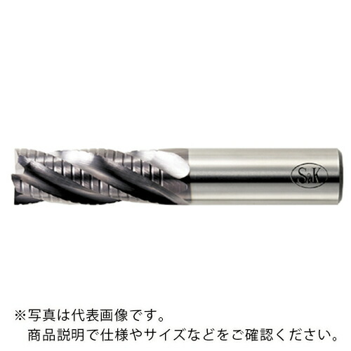 S＆K ( 三興製作所 ) FAコーティング超硬ラフィングエンドミル Nαニック ( FAGCNA9 )