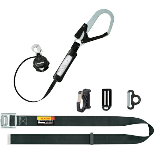【SALE価格】タジマ ( TJMデザイン ) 胴ベルト用 VR150 L1 スチールベルトLセット ( B1SLVR-L1BK )