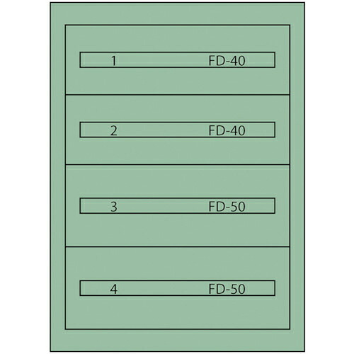 【SALE通貨価値】Vidmar ( ムラテックKDS ) ファインキャビネットFC-180B(塗り付ける色:緑であること) ( FC-180B ｸﾞﾘｰﾝ )
