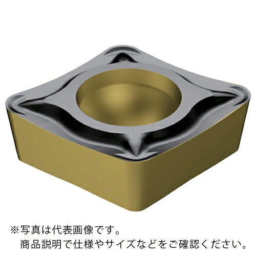 SANDVIK ( サンドビック ) コロターン107 旋削用ポジチップ(122) 4415 ( CCMT060208-UM4415 (122) ) 【10個セット】